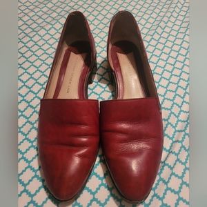 10 Crosby Derek Lam D'Orsay Leather Loafers